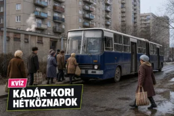 Kádár-kori hétköznapok kvíz: meg tudod mondani, mi számított teljesen megszokottnak? Kádár-kori hétköznapok kvíz: meg tudod mondani, mi számított teljesen megszokottnak?