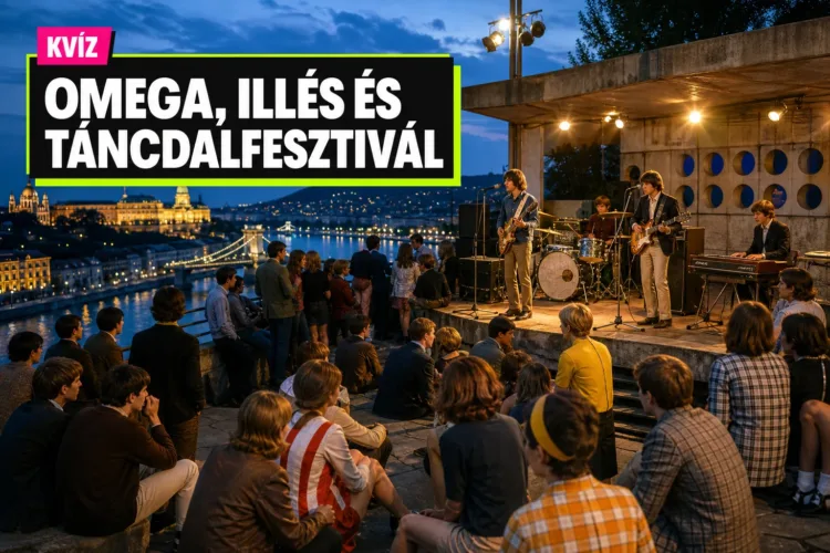 Kvíz: Omega, Illés és Táncdalfesztivál – helyre tudod tenni a nagy neveket és évszámokat? Kvíz: Omega, Illés és Táncdalfesztivál – helyre tudod tenni a nagy neveket és évszámokat?