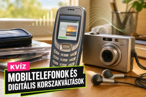 Kvíz: SMS, kamerás mobil, iPod – meg tudod mondani, melyik váltás mihez kötődik?