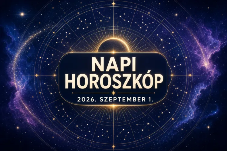 Napi horoszkóp szeptember 1.: Három jegy váratlan segítséget kaphat Napi horoszkóp szeptember 1.: Három jegy váratlan segítséget kaphat