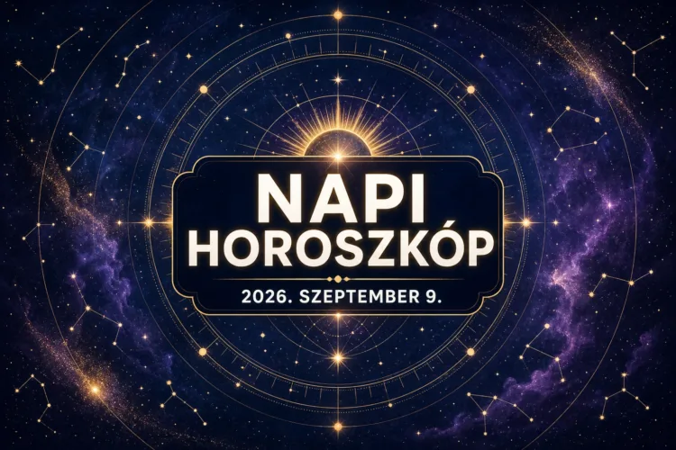 Napi horoszkóp szeptember 9.: Három jegy váratlan segítséget kaphat Napi horoszkóp szeptember 9.: Három jegy váratlan segítséget kaphat