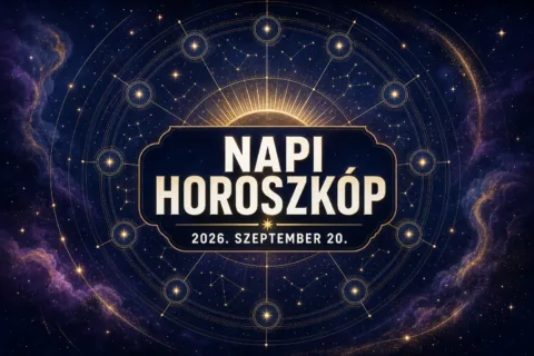 Napi horoszkóp szeptember 20.: Négy jegy ma végre tisztábban láthat Napi horoszkóp szeptember 20.: Négy jegy ma végre tisztábban láthat