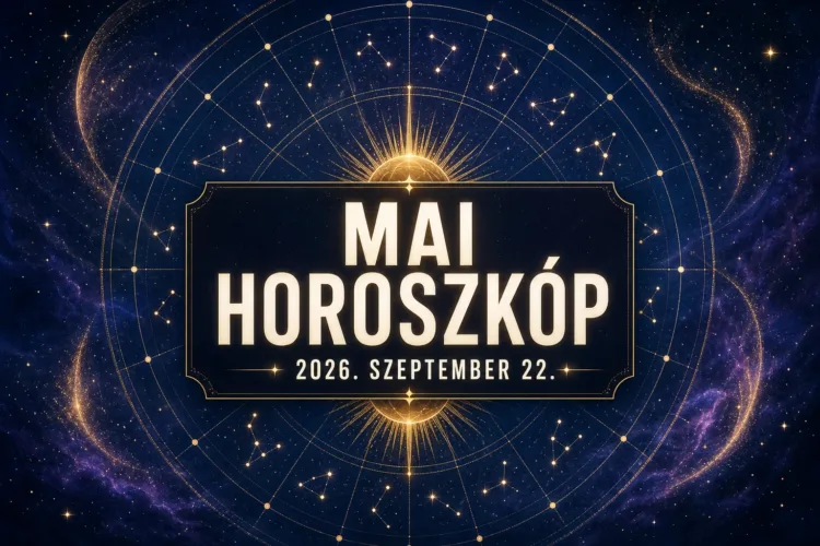 Napi horoszkóp szeptember 22.: Három jegy váratlan segítséget kaphat Napi horoszkóp szeptember 22.: Három jegy váratlan segítséget kaphat
