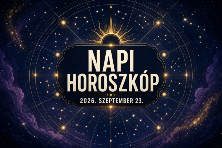 Napi horoszkóp szeptember 23.: Két jegy ma végre biztosabban dönthet Napi horoszkóp szeptember 23.: Két jegy ma végre biztosabban dönthet