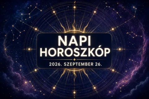 Napi horoszkóp szeptember 26.: Egy találkozás három jegynél sokat Napi horoszkóp szeptember 26.: Egy találkozás három jegynél sokat