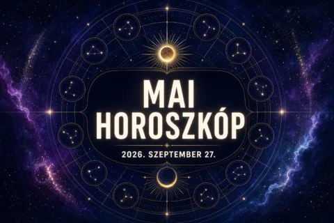 Napi horoszkóp szeptember 27.: Három jegynek ma nem érdemes haboznia