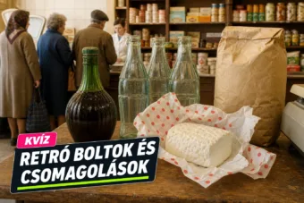 Retró boltok és csomagolások kvíz: csak a legjobbak tudják, mi mihez tartozott Retró boltok és csomagolások kvíz: csak a legjobbak tudják, mi mihez tartozott
