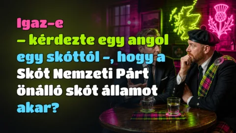 Igaz-e – kérdezte egy angol egy skóttól -, hogy a Skót Nemzeti Párt önálló skót államot akar?