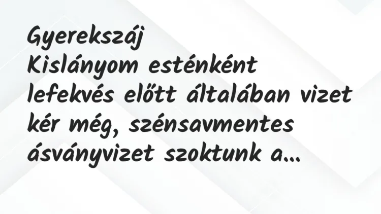 Viccek: Gyerekszáj… Viccek: Gyerekszáj…