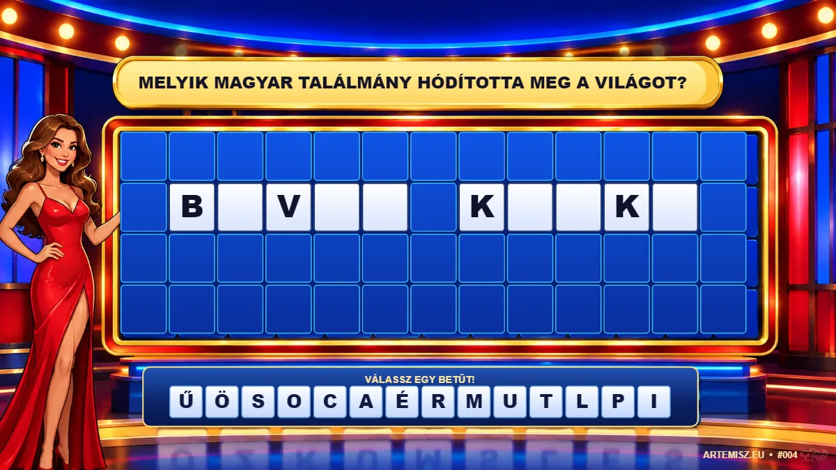Rejtvény: Szerencsekerék! Játssz velünk online! Melyik magyar találmány...