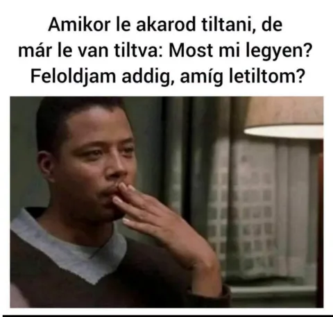 Amikor le akarod titani, de már le van tiltva...