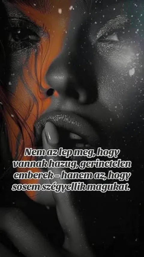 Nem az lep meg, hogy vannak hazug, gerinctelen emberek...