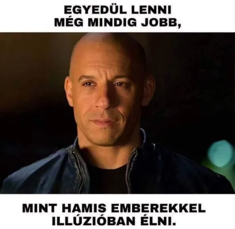 Egyedül lenni még mindig jobb...