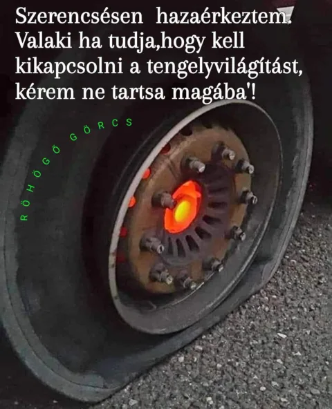 Szerencsésen hazaérkeztem...