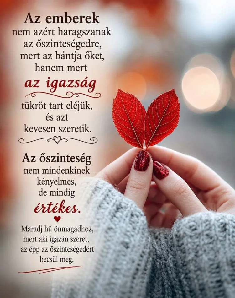 Az emberek nem azért haragszanak az őszinteségedre... Az emberek nem azért haragszanak az őszinteségedre...