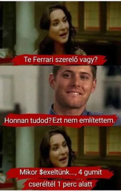 Te Ferrari szerelő vagy?