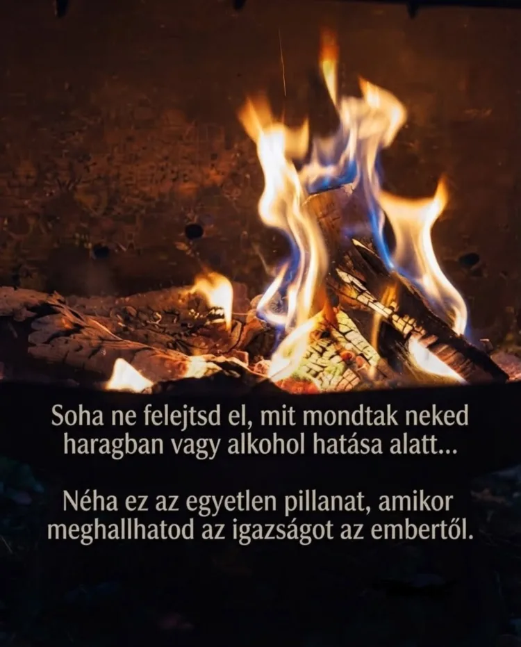 Soha ne felejtsd el, mit mondtak neked haragban vagy alkohol hatása alatt... Soha ne felejtsd el, mit mondtak neked haragban vagy alkohol hatása alatt...