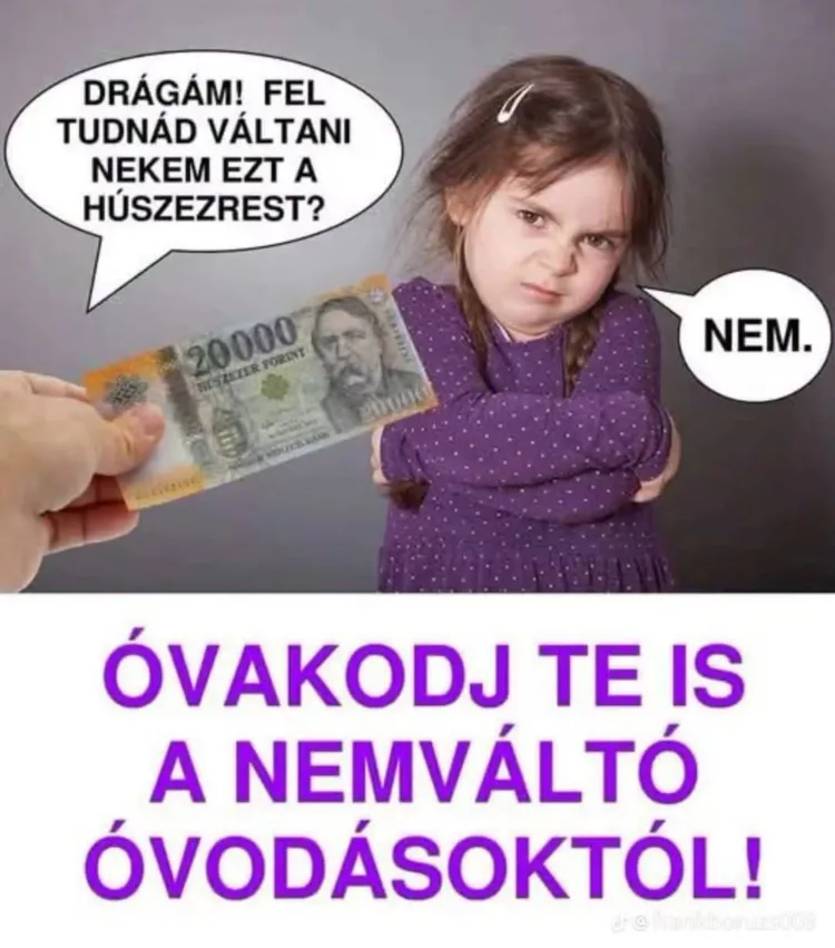 Óvakodj te is a nemváltó óvodásoktól! Óvakodj te is a nemváltó óvodásoktól!