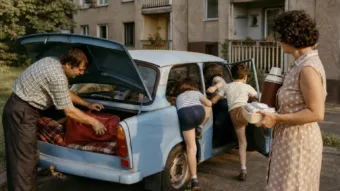 Termoszszag és kétütemű motorzaj: az első családi út a Balatonig Termoszszag és kétütemű motorzaj: az első családi út a Balatonig