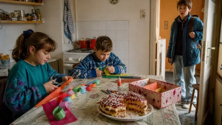 A papírlánc elszakadt, de a kilencvenes évekbeli születésnap mégis tökéletes lett A papírlánc elszakadt, de a kilencvenes évekbeli születésnap mégis tökéletes lett