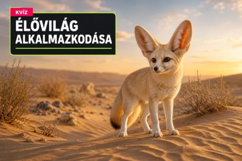 Élővilág alkalmazkodása kvíz: össze tudod párosítani, melyik fajnak mi segít túlélni?