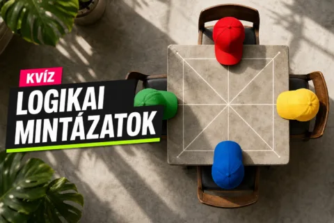 Logikai mintázatok kvíz: kiszúrod, melyik válasz következik valóban a szabályból?