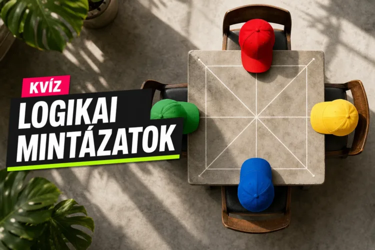 Logikai mintázatok kvíz: kiszúrod, melyik válasz következik valóban a szabályból? Logikai mintázatok kvíz: kiszúrod, melyik válasz következik valóban a szabályból?