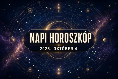 Napi horoszkóp október 4.: Három jegy előtt váratlan lehetőség nyílhat