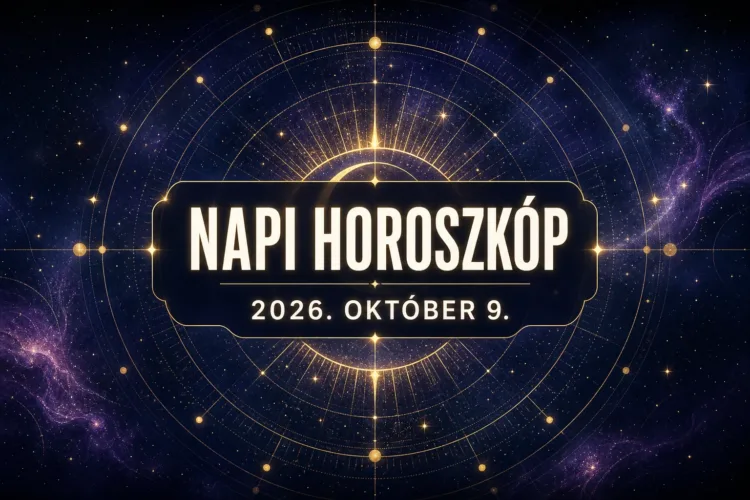Napi horoszkóp október 9.: Egy találkozás három jegynél sokat Napi horoszkóp október 9.: Egy találkozás három jegynél sokat