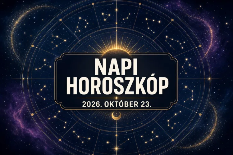 Napi horoszkóp október 23.: Két jegy ma választ kaphat egy régi Napi horoszkóp október 23.: Két jegy ma választ kaphat egy régi