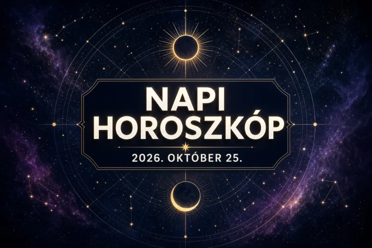 Napi horoszkóp október 25.: Két jegy ma lezárhat egy régi ügyet Napi horoszkóp október 25.: Két jegy ma lezárhat egy régi ügyet