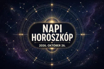 Napi horoszkóp október 26.: Két jegy előtt új lehetőség jelenhet meg