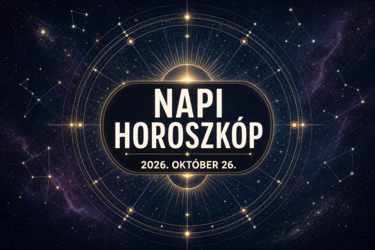 Napi horoszkóp október 26.: Két jegy előtt új lehetőség jelenhet meg Napi horoszkóp október 26.: Két jegy előtt új lehetőség jelenhet meg