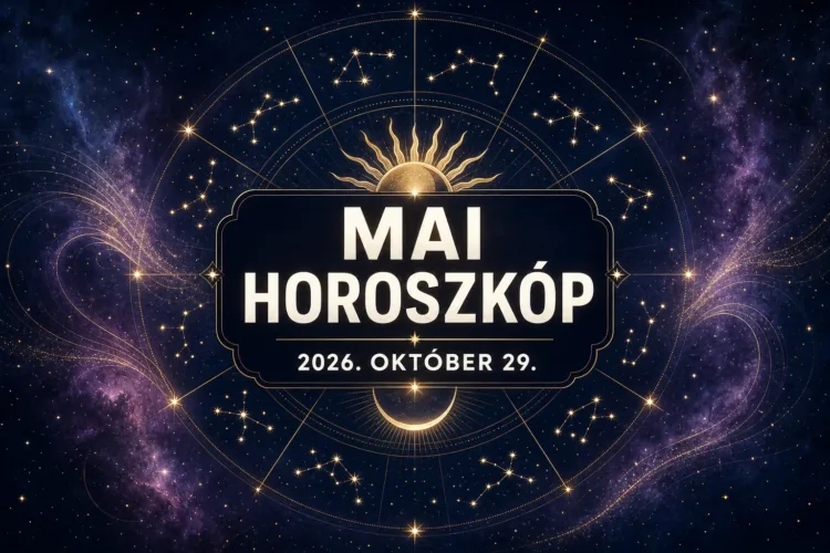 Napi horoszkóp október 29.: Két jegy ma lezárhat egy régi ügyet Napi horoszkóp október 29.: Két jegy ma lezárhat egy régi ügyet
