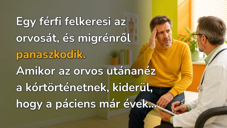 Viccek: Egy férfi felkeresi az orvosát, és migrénről panaszkodik... Egy férfi felkeresi az orvosát, és migrénről panaszkodik. Amikor az orvos utánanéz a kórtörténetnek, kiderül, hogy a páciens már évek...