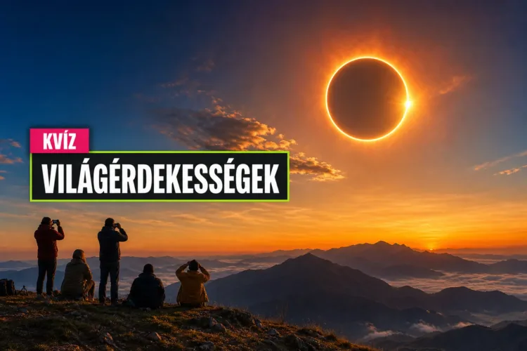 Világérdekességek kvíz: egyből tudod, melyik meglepő leírás mire utal? Világérdekességek kvíz: egyből tudod, melyik meglepő leírás mire utal?